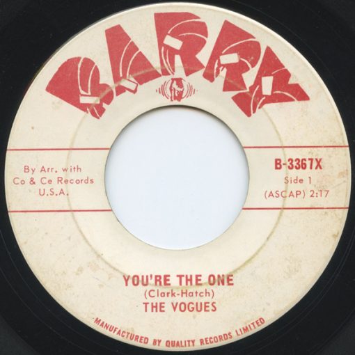 The Vogues - You're The One / Some Words (7", Single) (Near Mint (NM or M-))