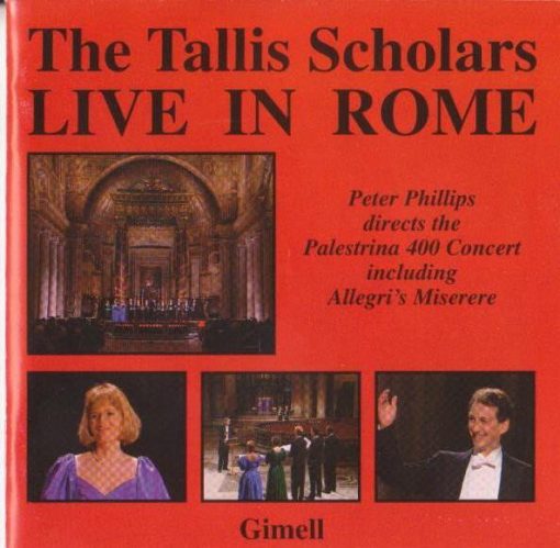 The Tallis Scholars - Live In Rome (CD, Album) (Near Mint (NM or M-))