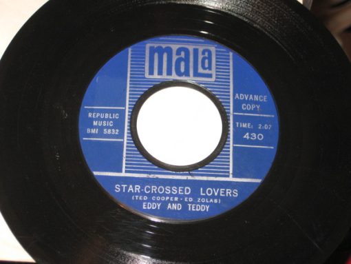 Ed Zolas And Ted Cooper - Star-Crossed Lovers / Bye Bye Butterfly (7", Single, Promo) (Very Good Plus (VG+))