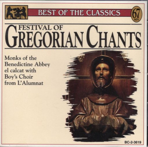 Chœur Des Moines De L'Abbaye D'En-Calcat With Les Enfants de l'Alumnat - Festival Of Gregorian Chants (CD, Album) (Near Mint (NM or M-))