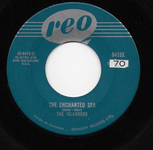 The Islanders (2) - The Enchanted Sea (7", Single, Mono) (Near Mint (NM or M-))