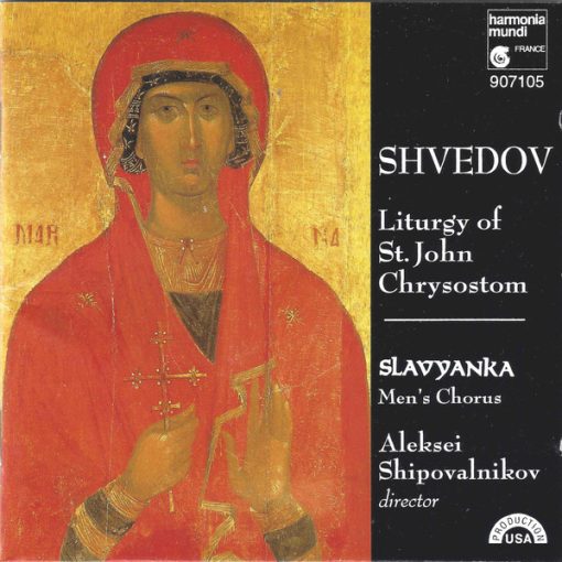 Konstantin Schwedow, Slavyanka Men's Russian Chorus, Aleksei Shipovalnikov - Liturgy Of St. John Chrysostom  (CD, Album) (Near Mint (NM or M-))