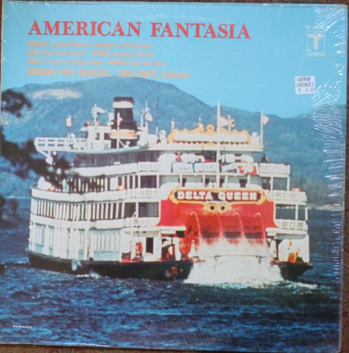 Cincinnati Pops Orchestra, Erich Kunzel - American Fantasia (LP) (Mint (M))