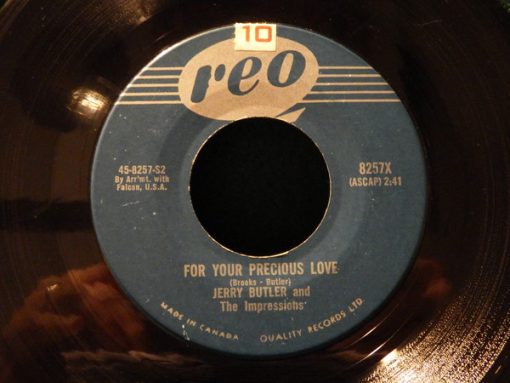 Jerry Butler , And  The Impressions - Sweet Was The Wine  (7", Single) (Very Good (VG))