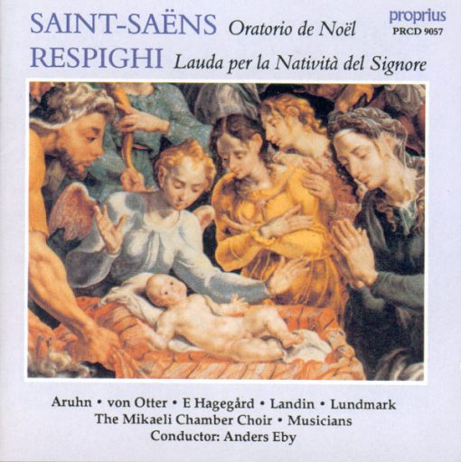 Mikaeli Kammarkör - Saint-Saëns: Oratorio De Noël · Respighi: Lauda Per La Natività Del Signore (CD, Album) (Near Mint (NM or M-))