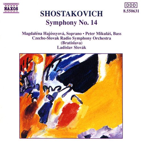 Dmitri Shostakovich, Magdaléna Hajóssyová, Peter Mikuláš, Slovak Radio Symphony Orchestra, Ladislav Slovák - Symphony No. 14 (CD, Album) (Near Mint (NM or M-))