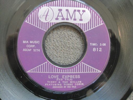 Terry And The Mellos - The Bells Of St Mary / Love Express (7") (Very Good Plus (VG+))