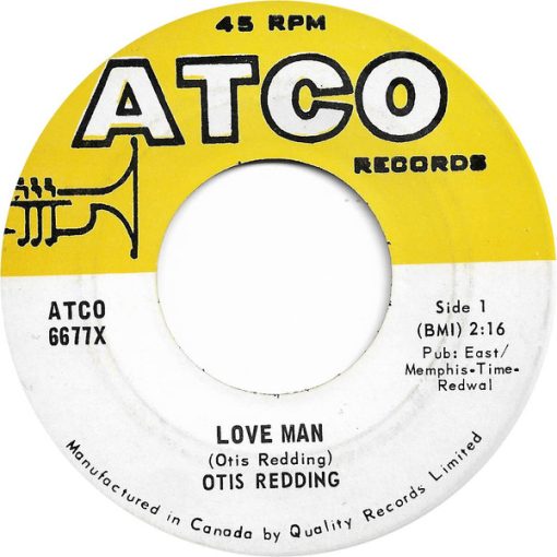 Otis Redding - Love Man / Can't Turn You Loose (7", Single) (Near Mint (NM or M-))