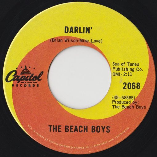 The Beach Boys - Darlin' (7") (Near Mint (NM or M-))