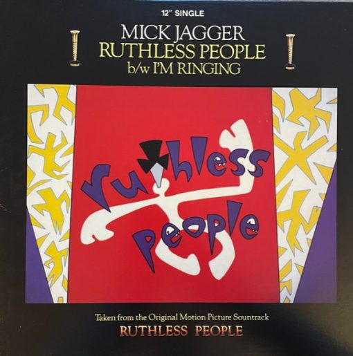 Mick Jagger - Ruthless People (12", Maxi) (Mint (M))