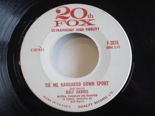 Rolf Harris - Tie Me Kangaroo Down Sport (7", Single) (Near Mint (NM or M-))