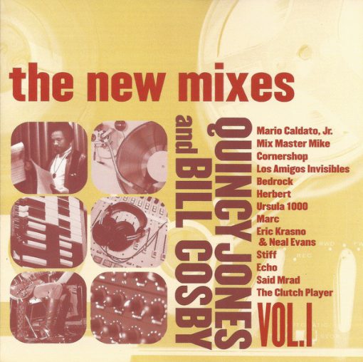 Quincy Jones & Bill Cosby - The New Mixes Vol. 1 (CD, Album, Promo) (Near Mint (NM or M-))