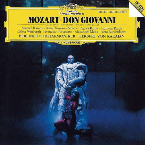 Wolfgang Amadeus Mozart : Berliner Philharmoniker, Herbert Von Karajan - Don Giovanni (Querschnitt • Highlights • Extraits • Brani Scelti) (CD) (Near Mint (NM or M-))