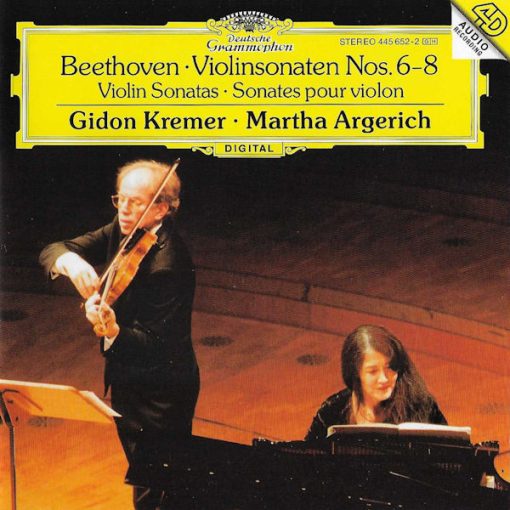 Ludwig van Beethoven, Gidon Kremer, Martha Argerich - Violinsonaten Nos. 6–8 = Violin Sonatas = Sonates Pour Violon (CD, 4D ) (Near Mint (NM or M-))