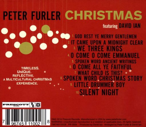 Peter Furler Featuring David Ian (2) - Christmas (CD, Album) (Mint (M))