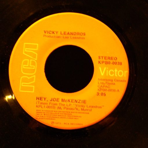 Vicky Leandros - Hey Joe McKenzie / Jacques (7", Single) (Near Mint (NM or M-))