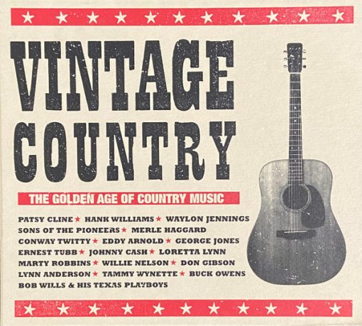 Various - Vintage Country (The Golden Age Of Country Music) (CD, Comp) (Mint (M))