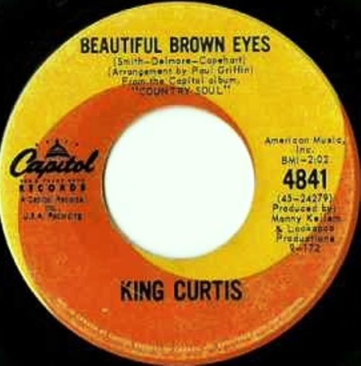 King Curtis - Beautiful Brown Eyes (7", Single) (Near Mint (NM or M-))