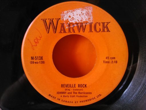 Johnny And The Hurricanes - Reveille Rock / Time Bomb (7", Single) (Very Good Plus (VG+))