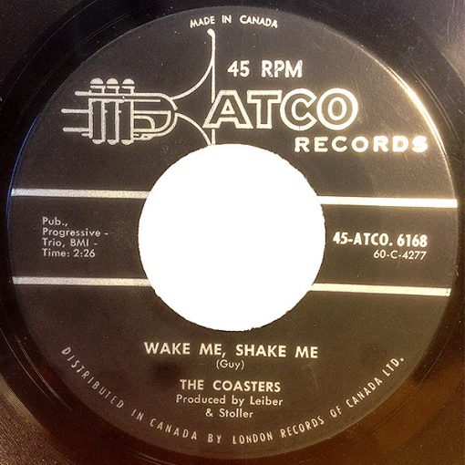 The Coasters - Wake Me, Shake Me / Stewball (7", Single) (Near Mint (NM or M-))