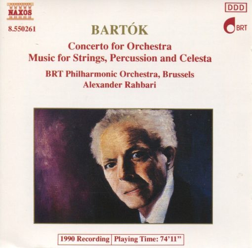 Béla Bartók, Belgian Radio And Television Philharmonic Orchestra, Alexander Rahbari - Concerto For Orchestra / Music For Strings, Percussion And Celesta (CD) (Near Mint (NM or M-))