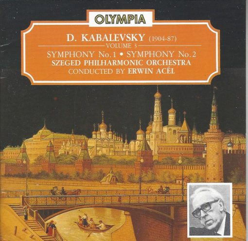 Dmitry Kabalevsky /  Szeged Symphony Orchestra conducted by Ervin Acél - Symphonies 1 & 2 (CD, Album) (Near Mint (NM or M-))