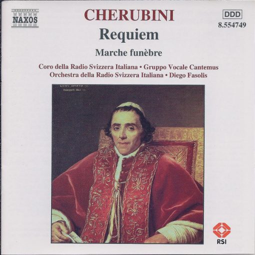 Luigi Cherubini - Coro Della Radio Televisione Della Svizzera Italiana, Gruppo Vocale Cantemus, Orchestra Della Radio Televisione Della Svizzera Italiana, Diego Fasolis - Requiem • Marche Funèbre (CD, Album) (Near Mint (NM or M-))