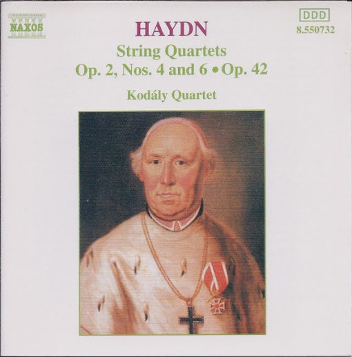 Joseph Haydn - Kodály Quartet - String Quartets Op. 2, Nos. 4 And 6 • Op. 42 (CD, Album) (Near Mint (NM or M-))