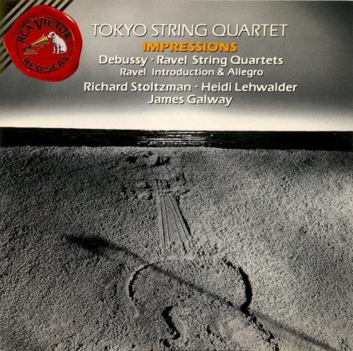 Tokyo String Quartet - Claude Debussy / Maurice Ravel, Richard Stoltzman, Heidi Lehwalder, James Galway - Impressions (CD, Album, Club) (Near Mint (NM or M-))