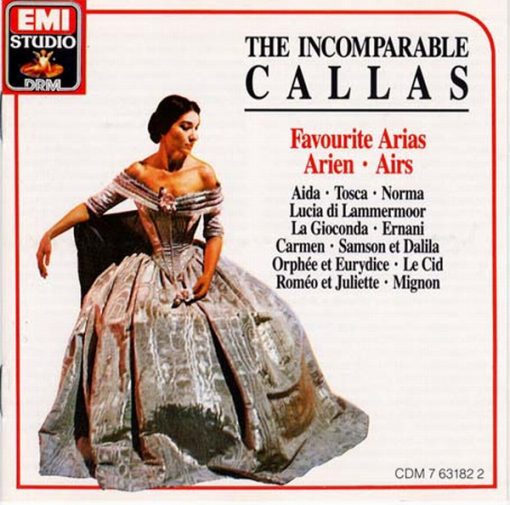 Maria Callas - The Incomparable Callas (Favourite Arias = Arien = Airs) (CD, Comp, RE, RM) (Near Mint (NM or M-))