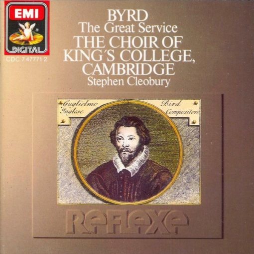 William Byrd - The King's College Choir Of Cambridge, Stephen Cleobury - The Great Service (CD) (Near Mint (NM or M-))