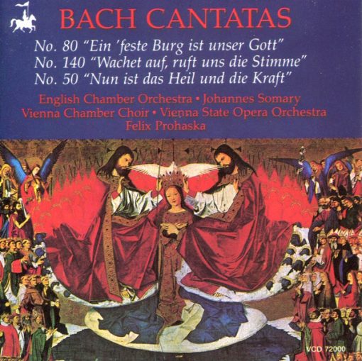 Johann Sebastian Bach • English Chamber Orchestra • Johannes Somary • Wiener Kammerchor • Orchester Der Wiener Staatsoper • Felix Prohaska - Bach Cantatas (CD, Comp) (Near Mint (NM or M-))