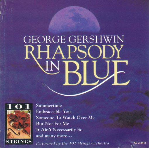 George Gershwin : 101 Strings - Rhapsody In Blue (CD, Album) (Near Mint (NM or M-))