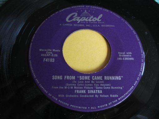 Frank Sinatra - Song From "Some Came Running" (To Love And Be Loved) (7", Single) (Very Good (VG))