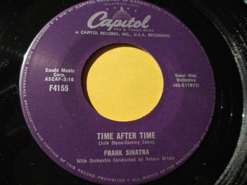 Frank Sinatra - Time After Time (7", Single) (Near Mint (NM or M-))