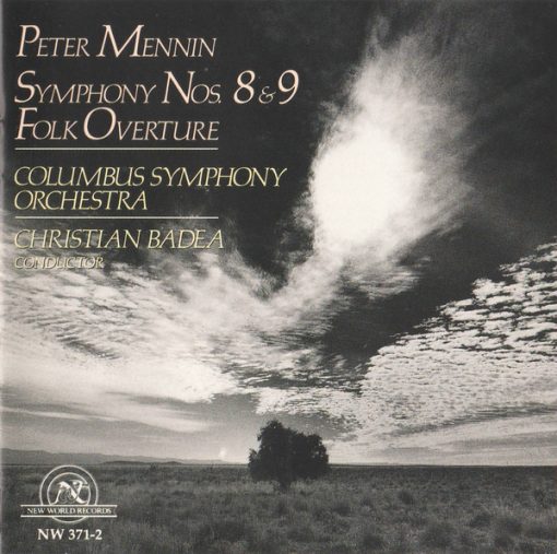 Peter Mennin / Columbus Symphony Orchestra, Christian Badea - Symphony Nos. 8 & 9, Folk Overture (CD, Album) (Near Mint (NM or M-))