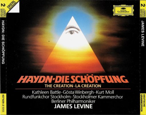 Joseph Haydn, Kathleen Battle, Gösta Winbergh, Kurt Moll, Radiokören, Kammarkören, Berliner Philharmoniker, James Levine (2) - Die Schöpfung = The Creation = La Création (2xCD, Album) (Near Mint (NM or M-))