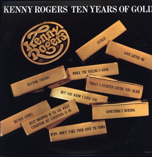 Kenny Rogers - Ten Years Of Gold (LP, Comp, RE) (Mint (M))