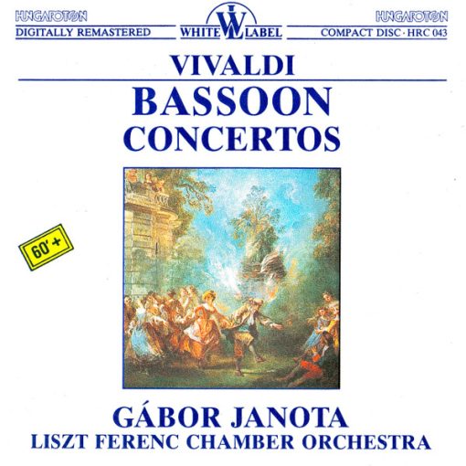 Antonio Vivaldi, Gábor Janota, Liszt Ferenc Chamber Orchestra - Bassoon Concertos (CD, RM) (Near Mint (NM or M-))