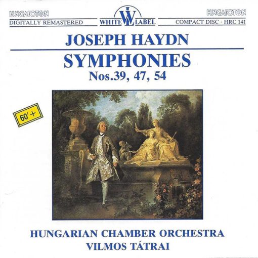 Joseph Haydn, Hungarian Chamber Orchestra, Vilmos Tátrai - Symphonies Nos.39, 47, 54 (CD, Comp, RM) (Near Mint (NM or M-))