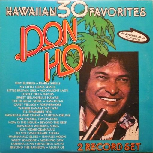 Don Ho - Hawaiian 30 Favorites (2xLP, Comp) (Mint (M))