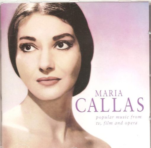 Maria Callas - Popular Music From TV, Film And Opera (CD, Album, Comp, Mono, RM) (Near Mint (NM or M-))