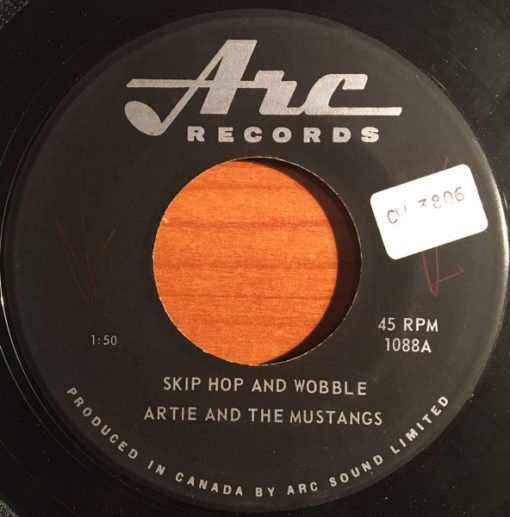 Artie MacLaren And The Mustangs - Skip Hop And Wobble / Jimmie Brown, The Newsboy (7") (Near Mint (NM or M-))