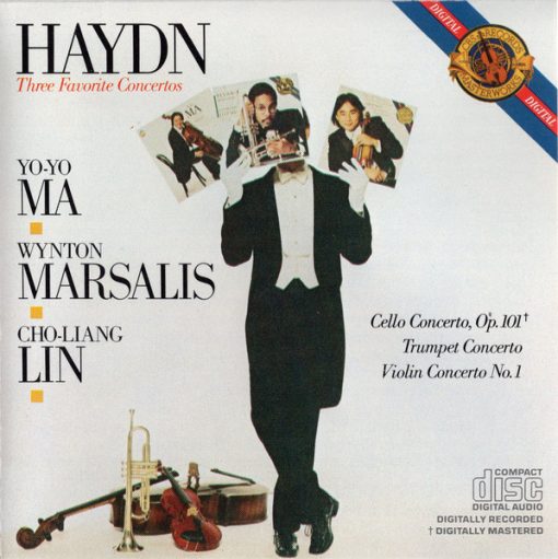 Joseph Haydn, Yo-Yo Ma ■ Wynton Marsalis ■ Cho-Liang Lin - Three Favorite Concertos (CD, Comp) (Near Mint (NM or M-))