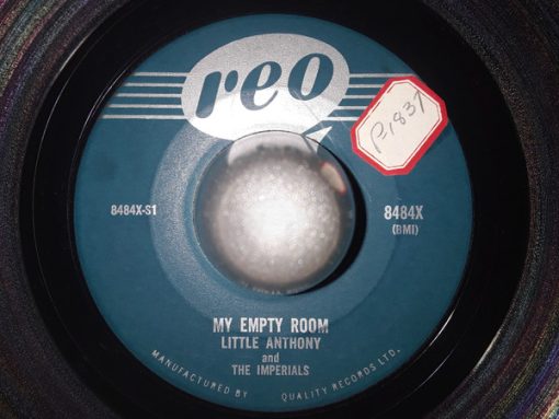 Little Anthony & The Imperials - My Empty Room (7") (Near Mint (NM or M-))