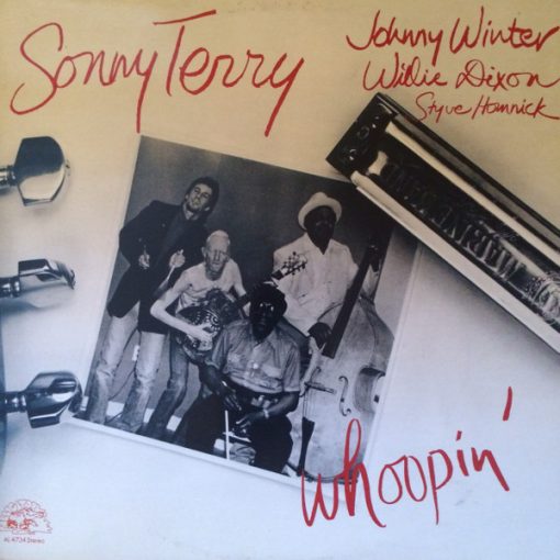 Sonny Terry, Johnny Winter, Willie Dixon, Styve Homnick - Whoopin' (LP, Album) (Mint (M))