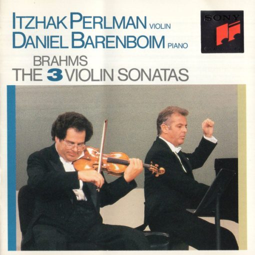 Itzhak Perlman, Daniel Barenboim - Johannes Brahms - The 3 Violin Sonatas (CD, Album) (Near Mint (NM or M-))