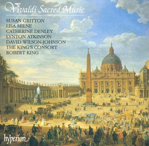 Antonio Vivaldi - Susan Gritton, Lisa Milne, Catherine Denley, Lynton Atkinson, David Wilson-Johnson, The King's Consort, Robert King (9) - Sacred Music – 1 (CD, Album) (Near Mint (NM or M-))