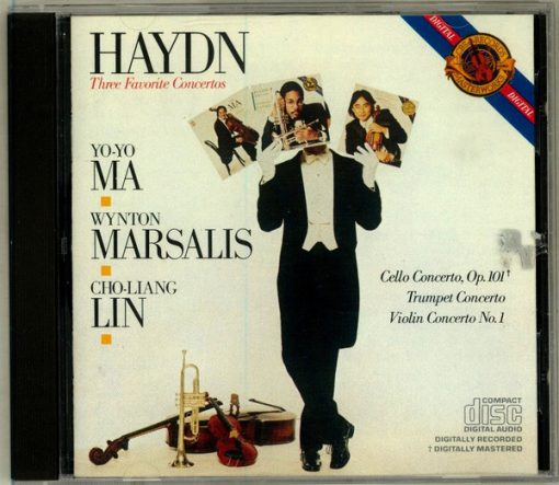 Joseph Haydn / Yo-Yo Ma ■ Wynton Marsalis ■ Cho-Liang Lin - Three Favorite Concertos (CD, Comp, RE) (Near Mint (NM or M-))