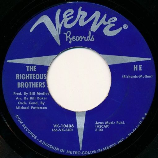 The Righteous Brothers - He / He Will Break Your Heart (7", Single, MGM) (Near Mint (NM or M-))